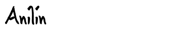 Anilin font