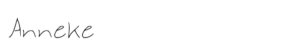 Anneke font