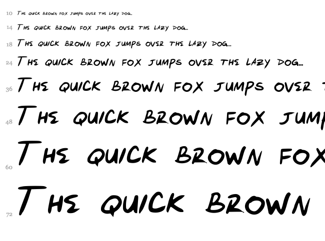 Arcanum Order font waterfall
