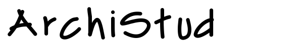 ArchiStud font