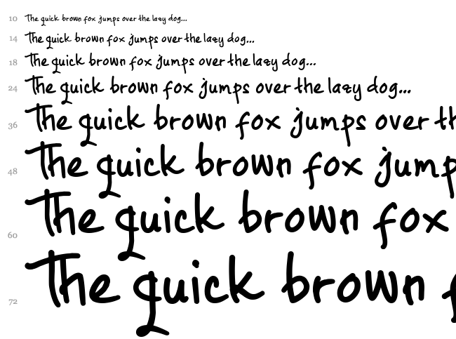 Ato font waterfall
