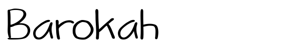 Barokah font