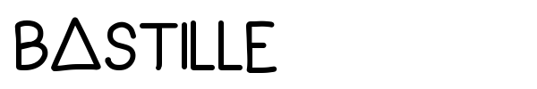 Bastille font
