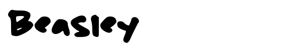 Beasley font