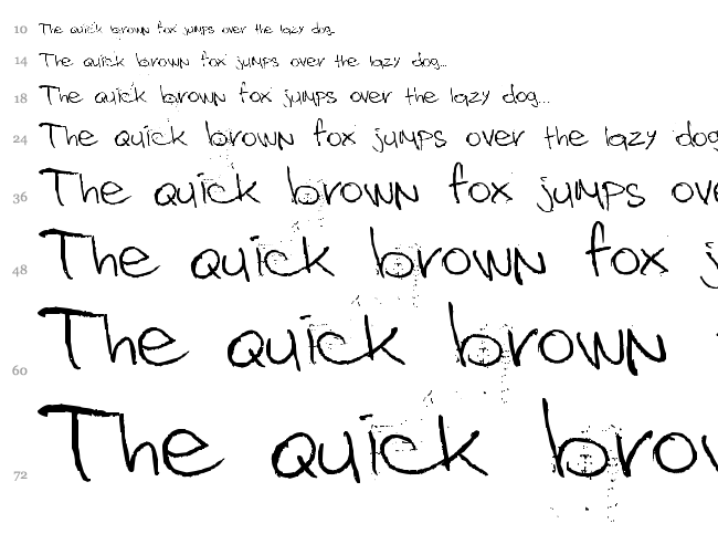 Bedspread Assassin font waterfall