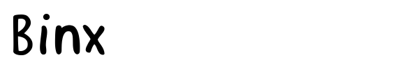 Binx font
