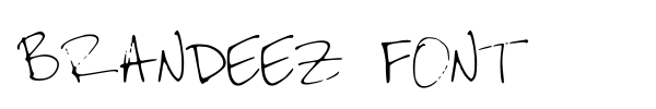 Brandeez Font font