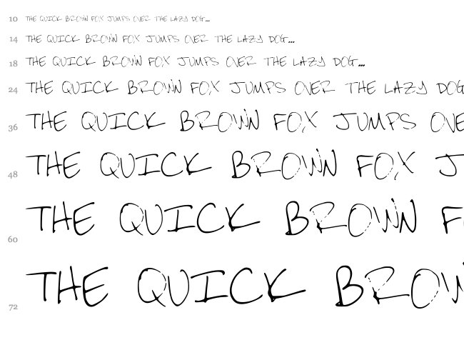 Brandeez Font font waterfall