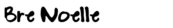 Bre Noelle font