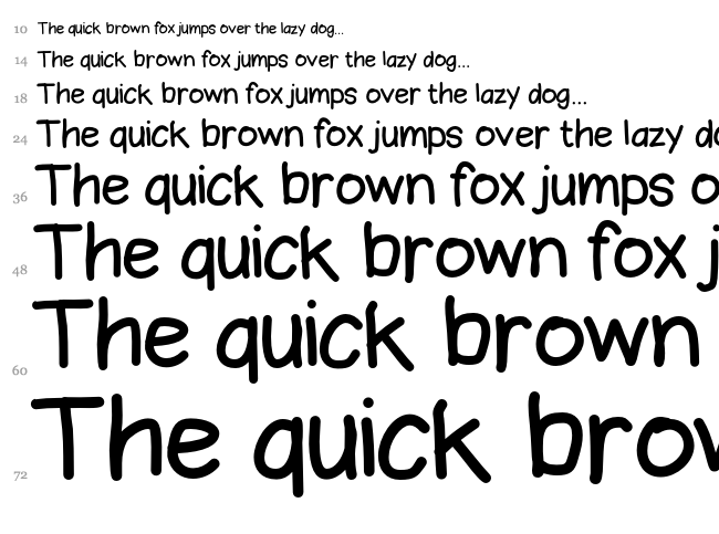 Bromine font waterfall