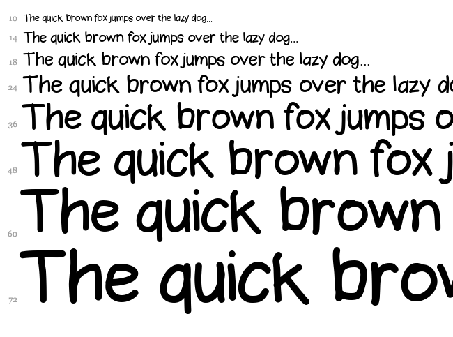 Bromine font waterfall