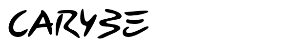 Carybe font