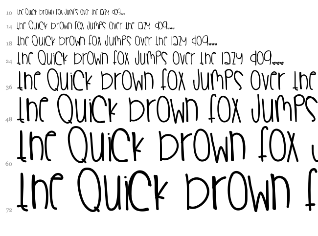 Champagne Sippin font waterfall