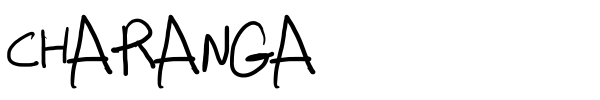 Charanga font