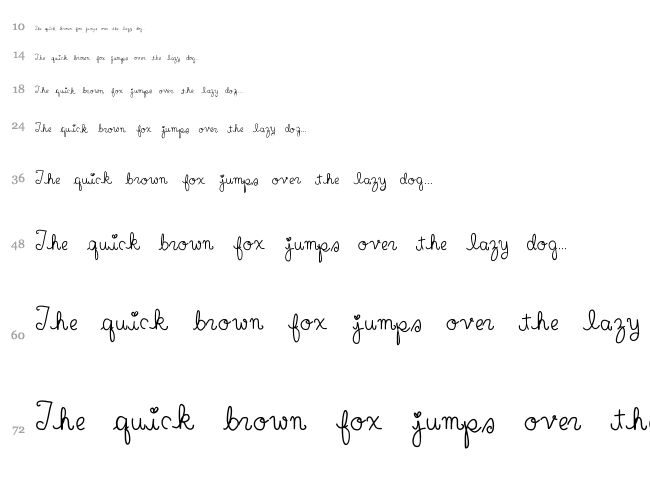 Charleesinluvv font waterfall