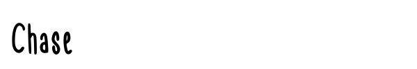 Chase font