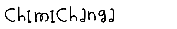 Chimichanga font