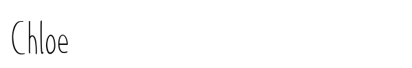 Chloe font