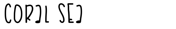 Coral Sea font