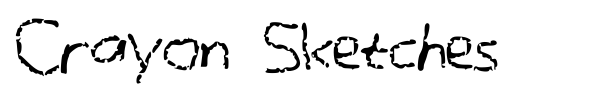 Crayon Sketches font