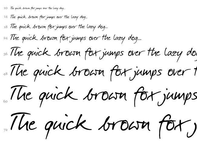 Darkwoman font waterfall