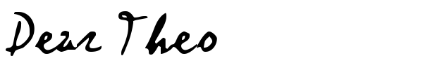 Dear Theo font