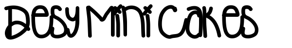 Desy Mini Cakes font