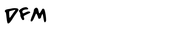DFM font