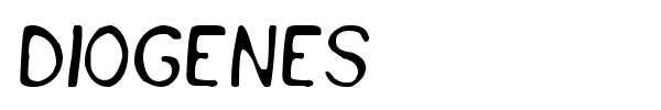 Diogenes font