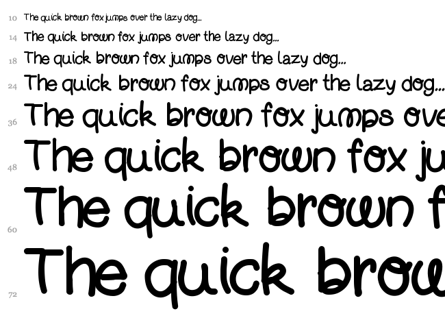 Djuice Writing font waterfall