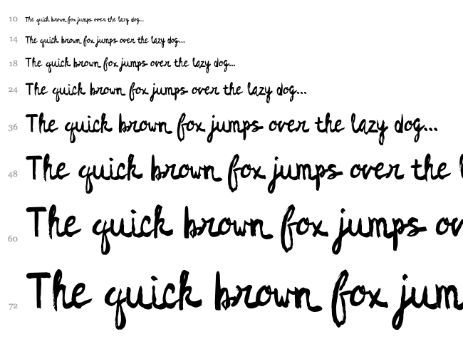 Dragon Night font waterfall