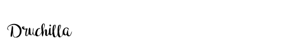 Druchilla font