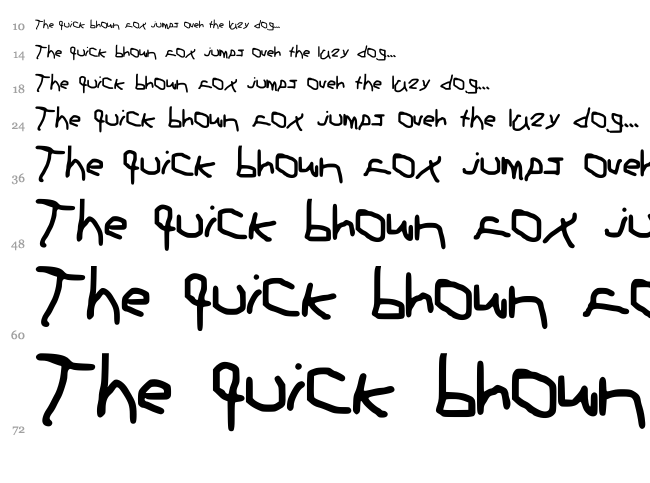 ElAngeliuXx font waterfall