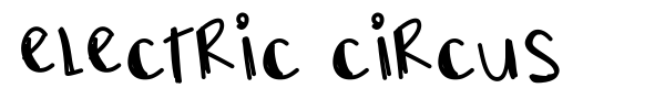 Electric Circus font