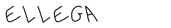 Ellega font