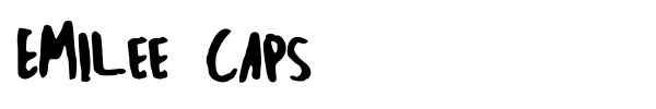 Emilee Caps font