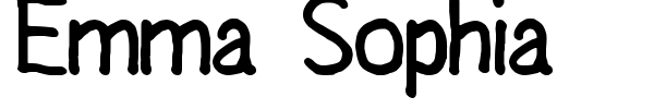 Emma Sophia font