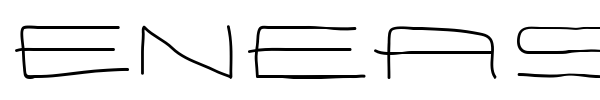 Eneas Expanded font