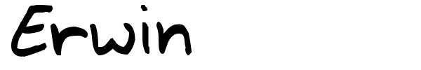 Erwin font