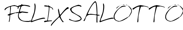 Felixsalotto font