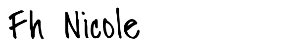 Fh Nicole font