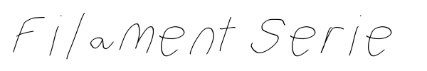 Filament Serie font preview