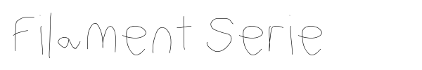 Filament Serie font preview