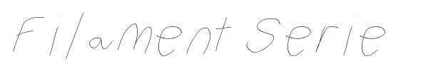 Filament Serie font preview