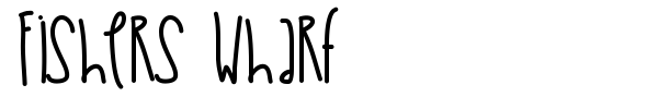 Fishers Wharf font