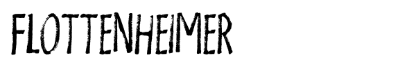 Flottenheimer font