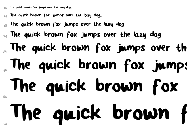 Good font waterfall