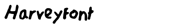 Harveyfont font
