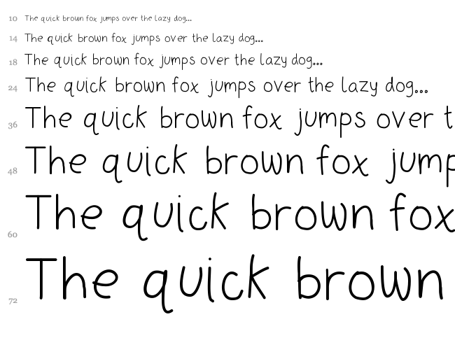 Hello Be My Pen Pal font waterfall