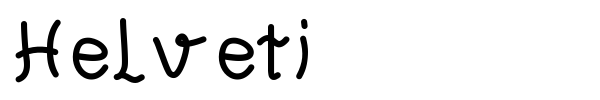Helveti font
